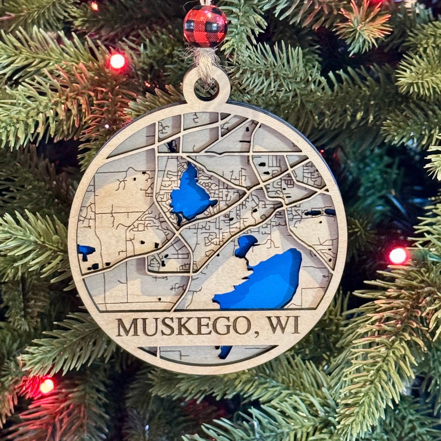 Ornament | Muskego Map