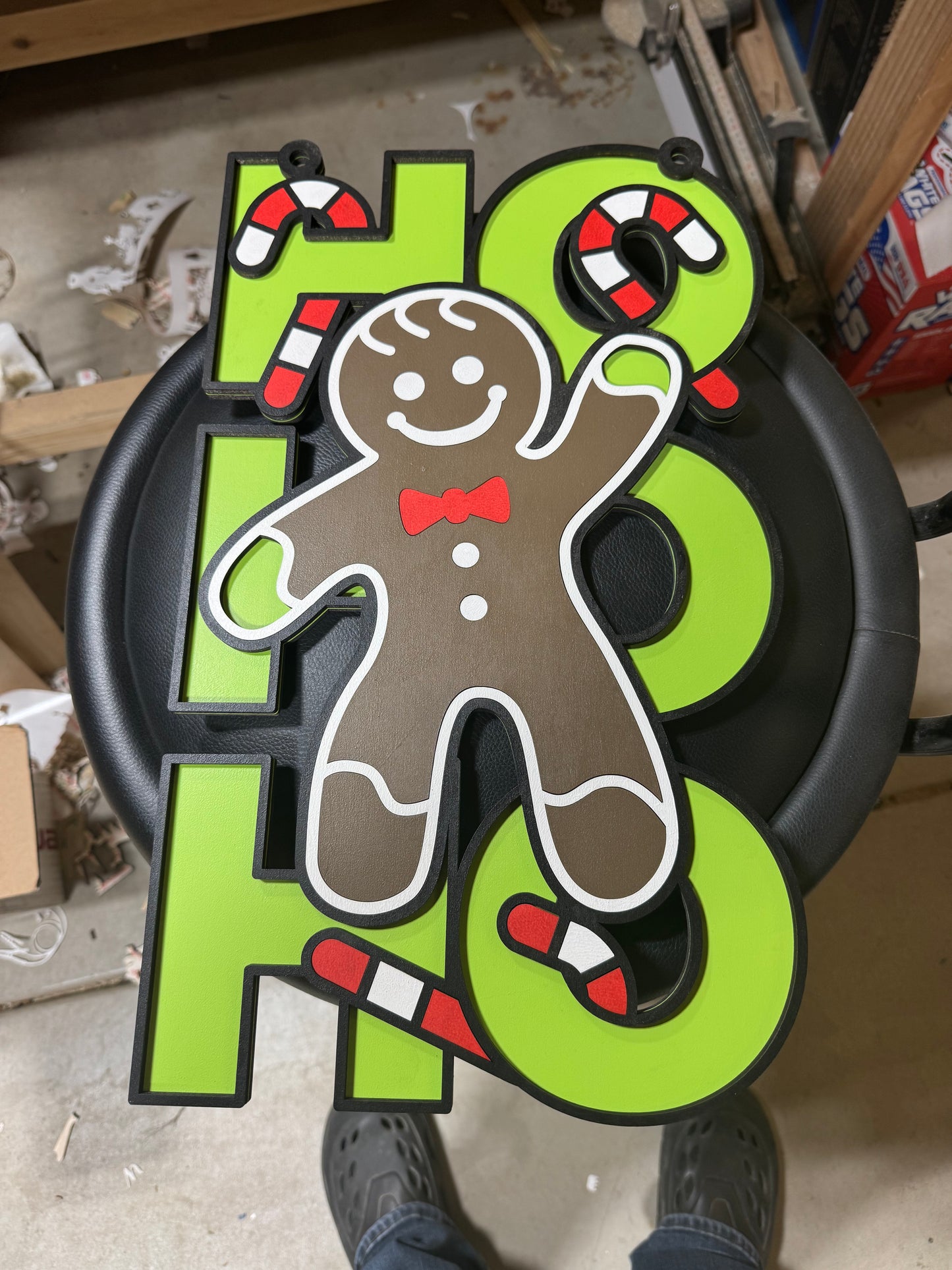 Holiday HO HO HO Home Decor