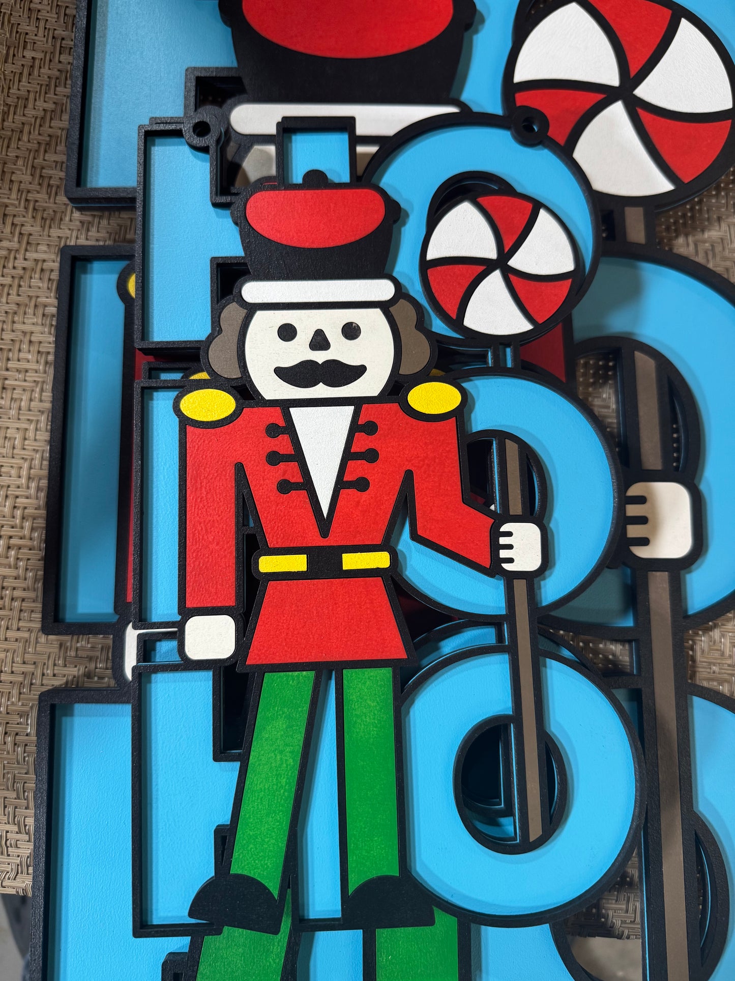 Holiday HO HO HO Home Decor