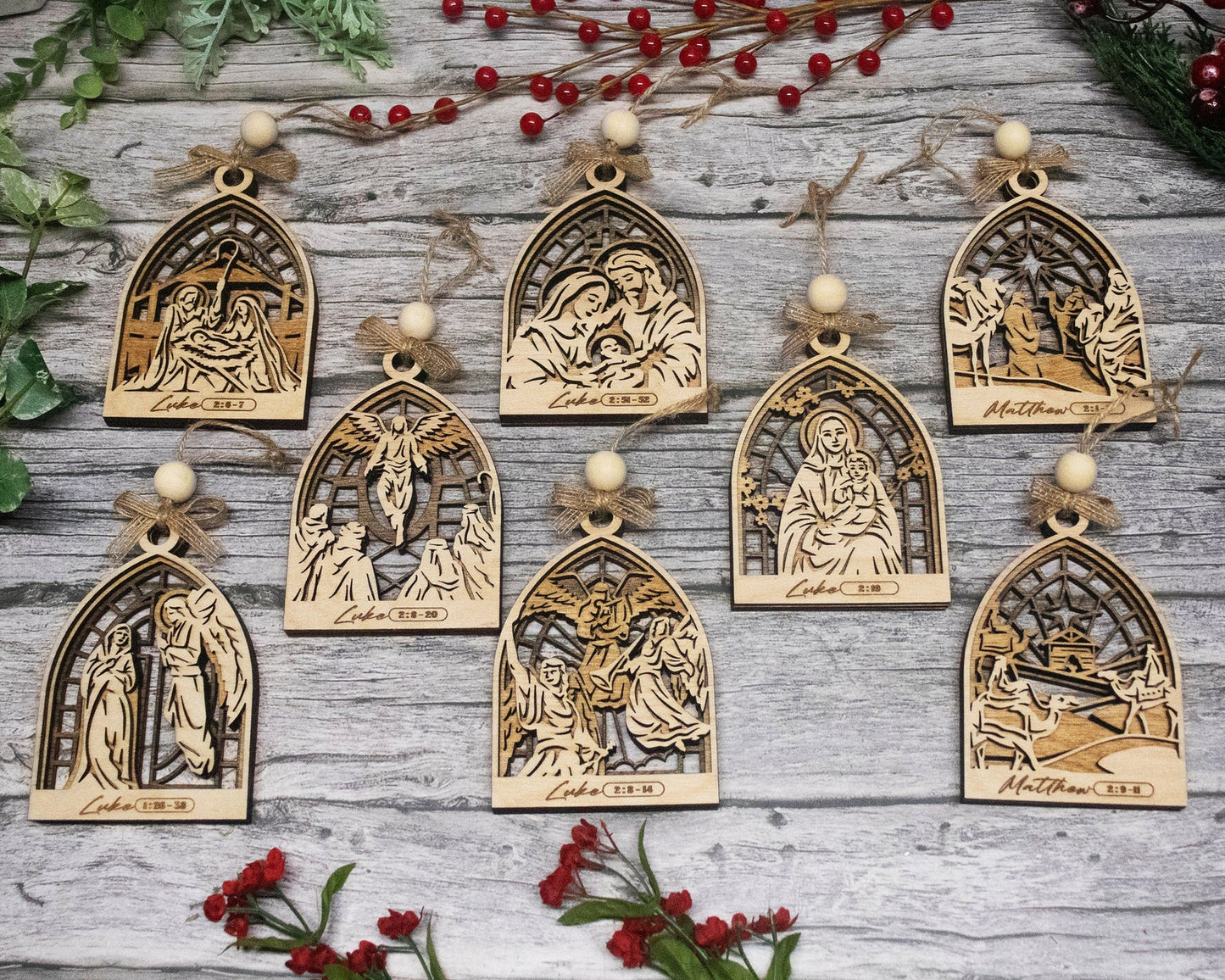 Ornament | Arched Christmas Story