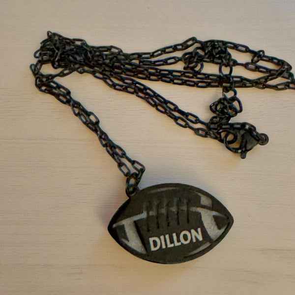 Football Themed Necklac