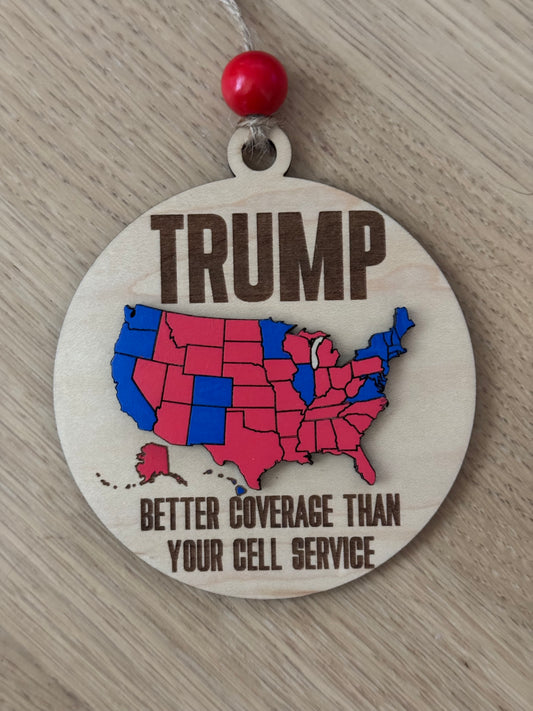 Ornament | Trump has better coverage