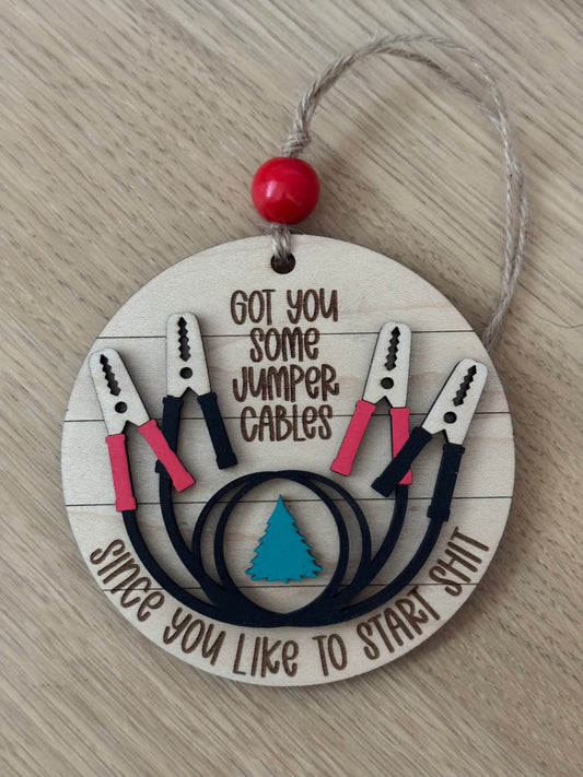 Ornament | Got you some Jumper Cables