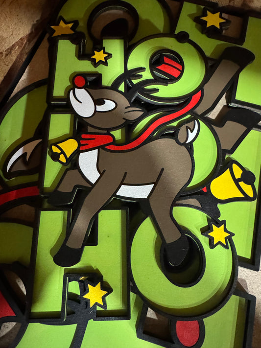 Holiday HO HO HO Home Decor