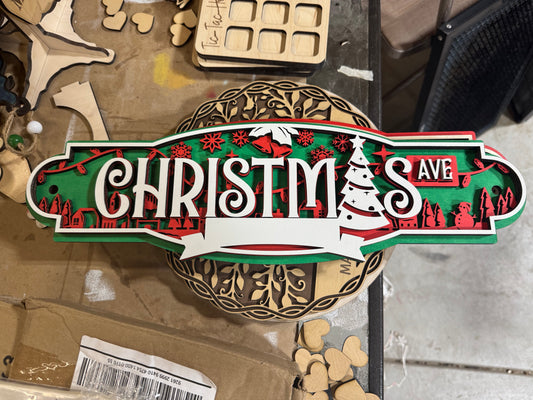 Holiday Street Signs
