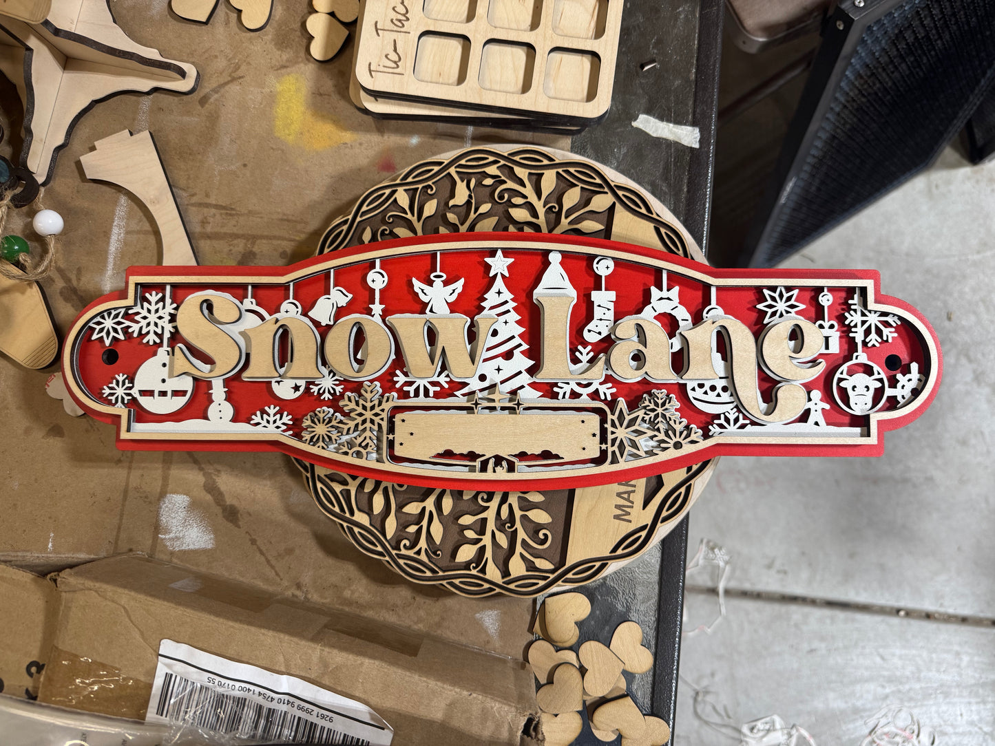 Holiday Street Signs