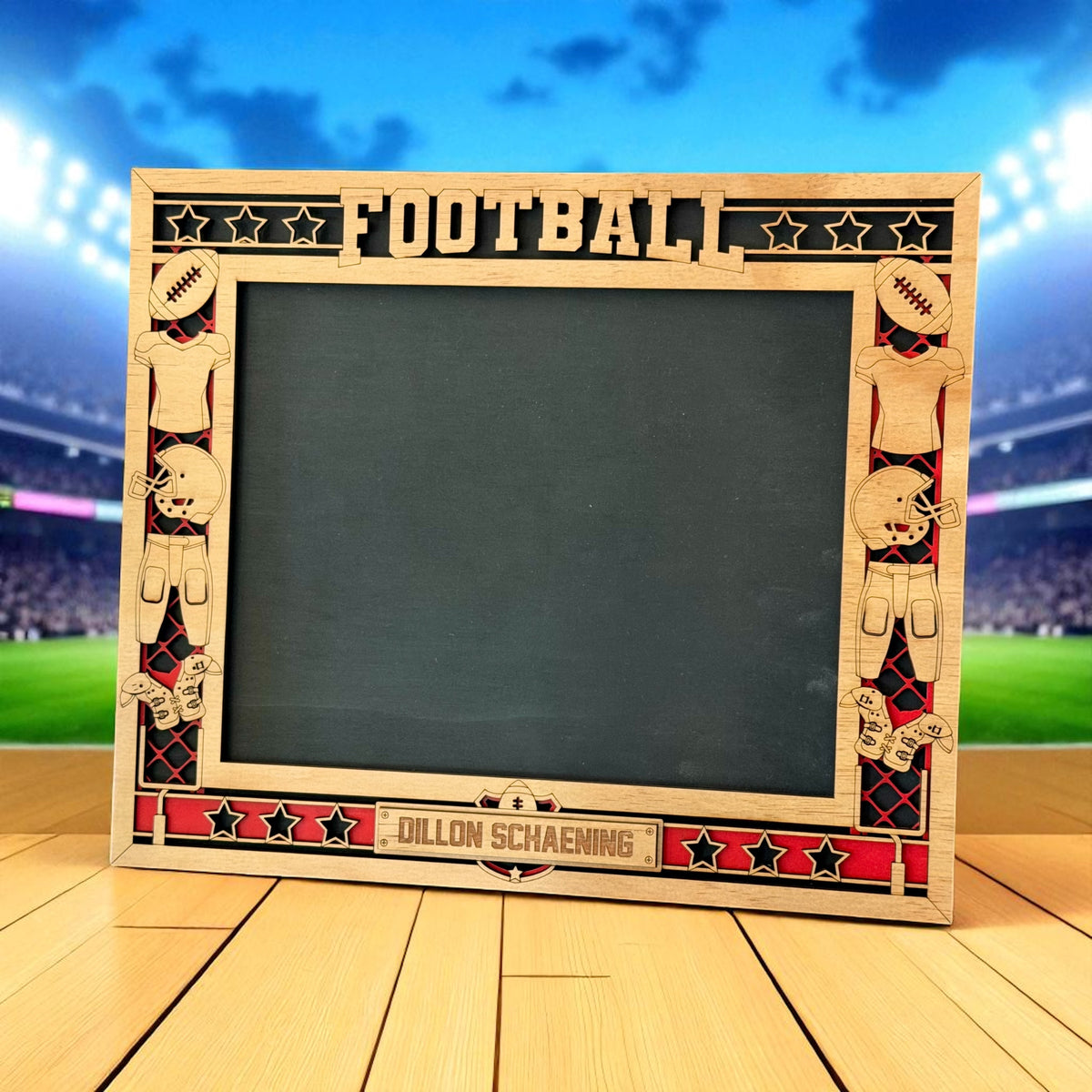 Football For Frame Insert Sports Frame, Football – Triple S Creations