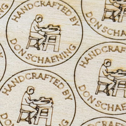 Personalized Woodworking Maker Tokens