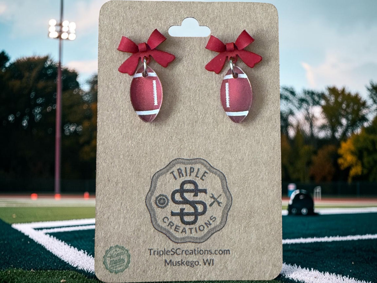 Warriors Themed Earrings