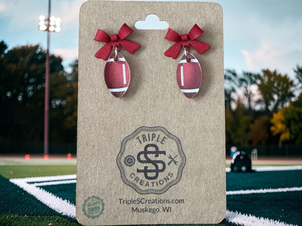 Warriors Themed Earrings