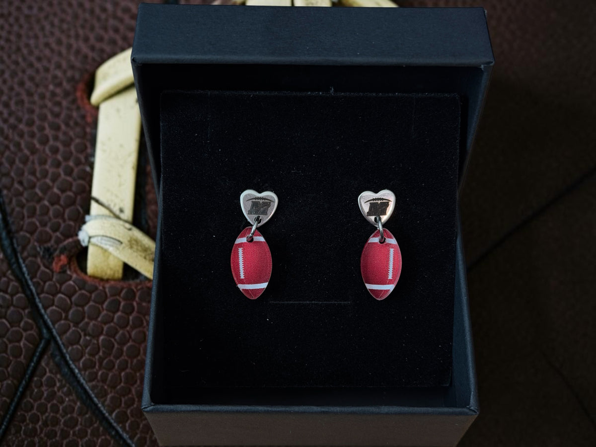 Warriors Themed Earrings